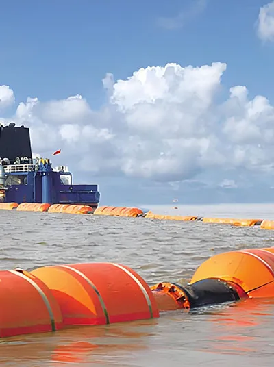 https://www.ly-max.com/media/500mm PE Pipe & Float Dredging Case